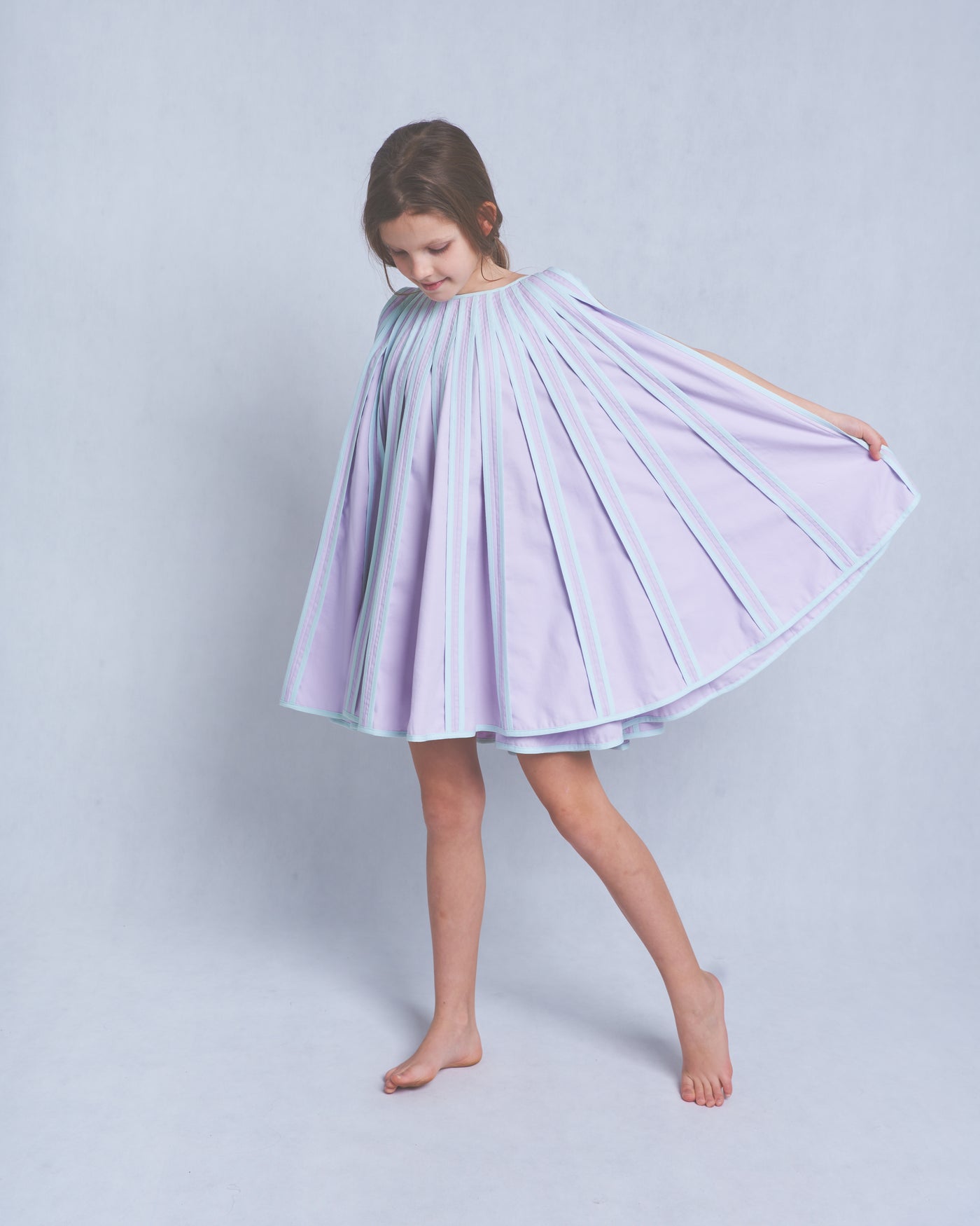 Kimaya Purple-Mint Dress