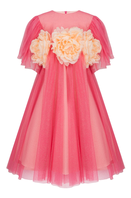 Petunia Coral Dress