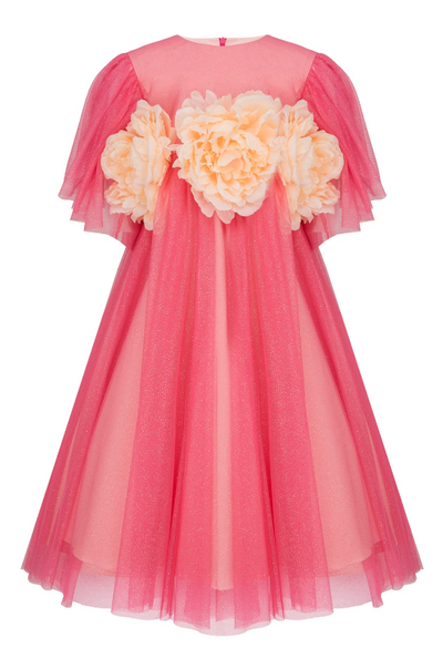 Petunia Coral Dress