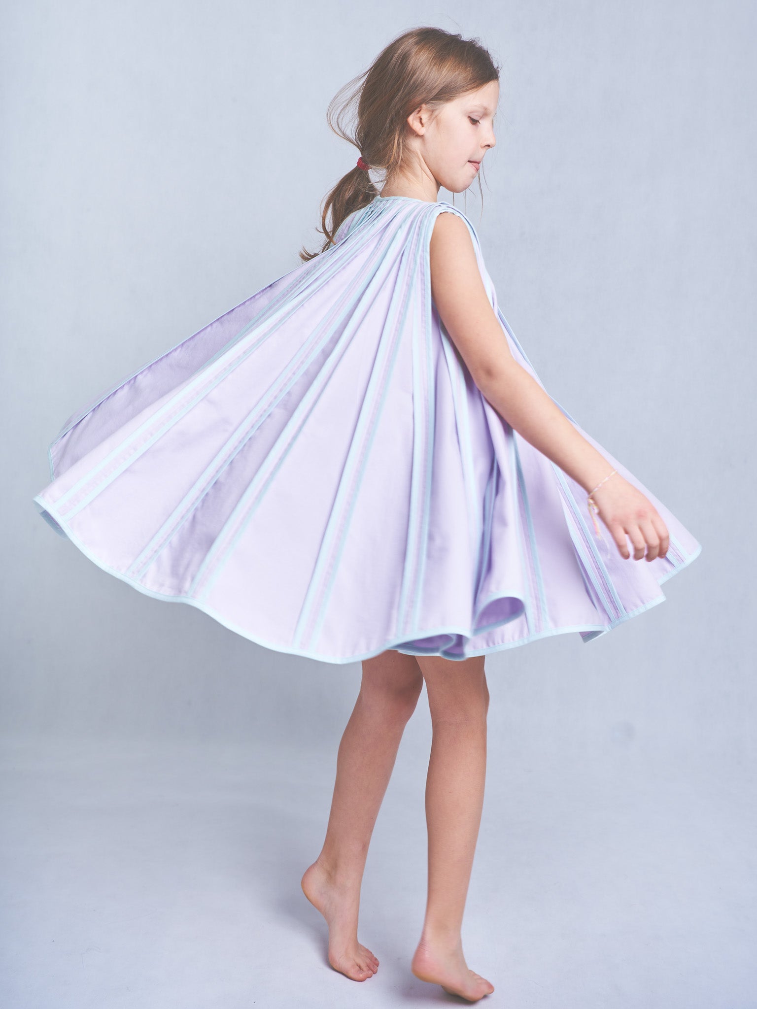 Kimaya Purple-Mint Dress
