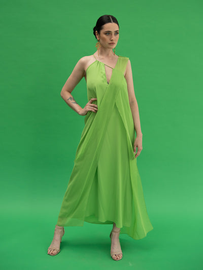 Alaba Green Dress