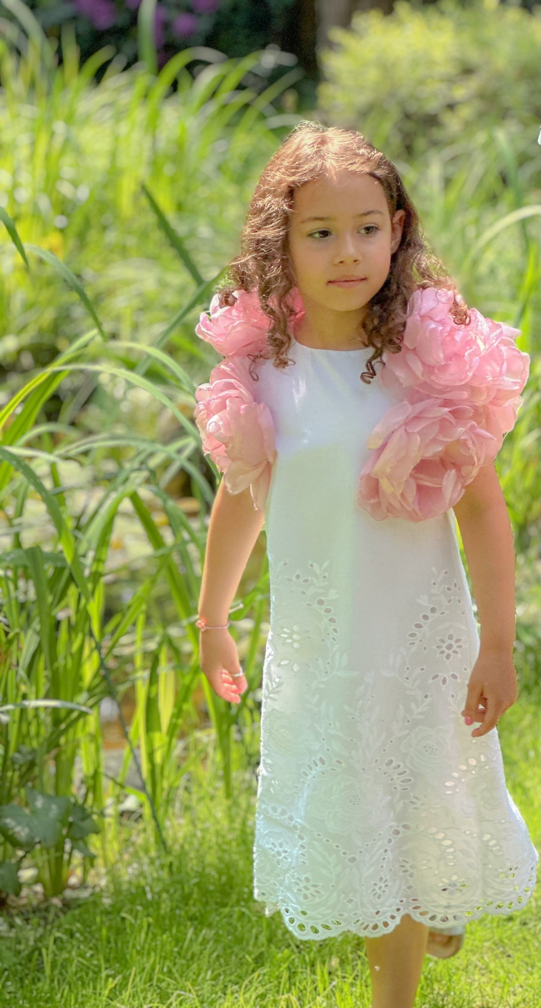 Pink Peonies Dress