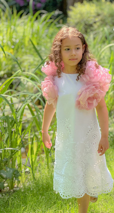 Pink Peonies Dress