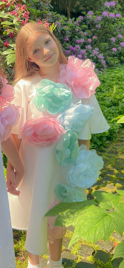 Pastel Peonies Dress