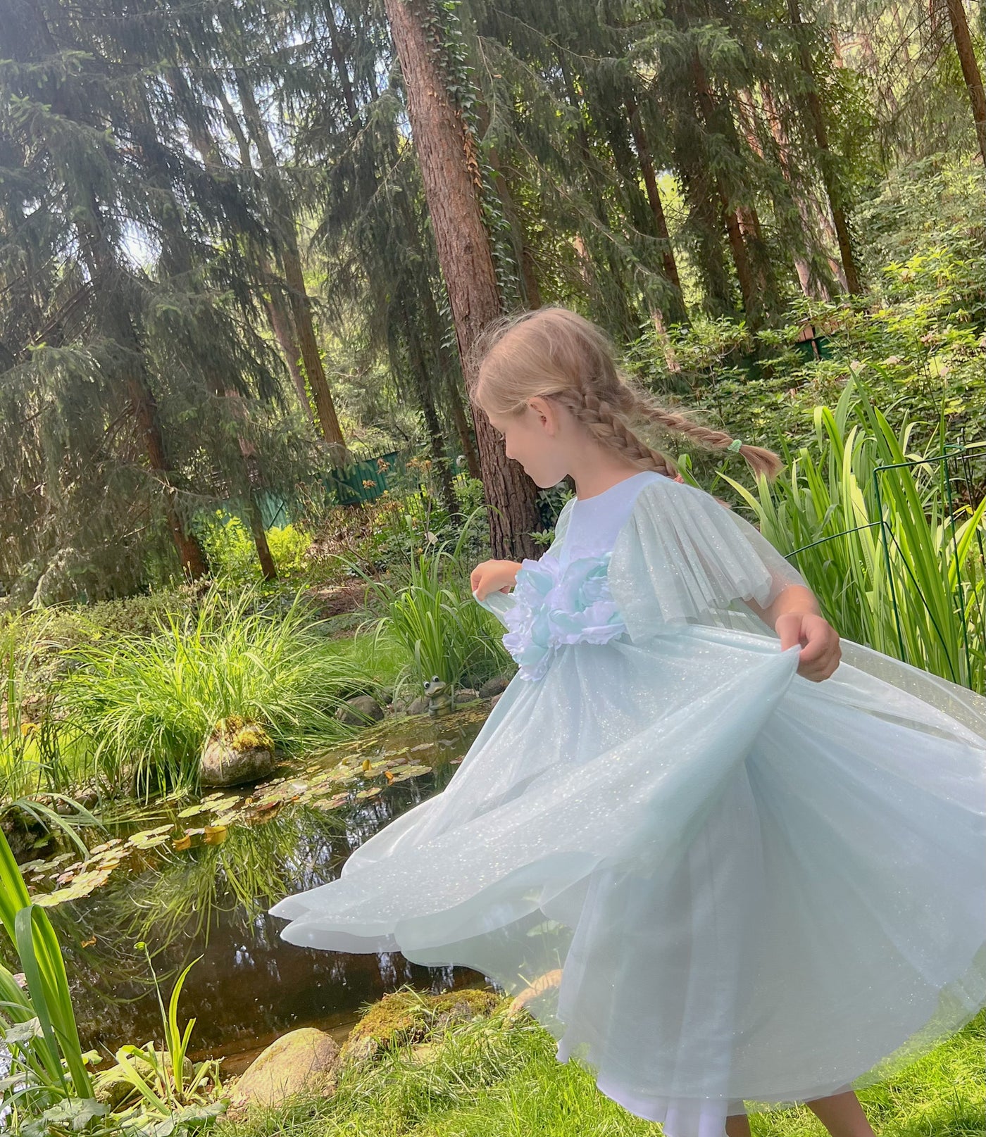 Petunia Teal Dress