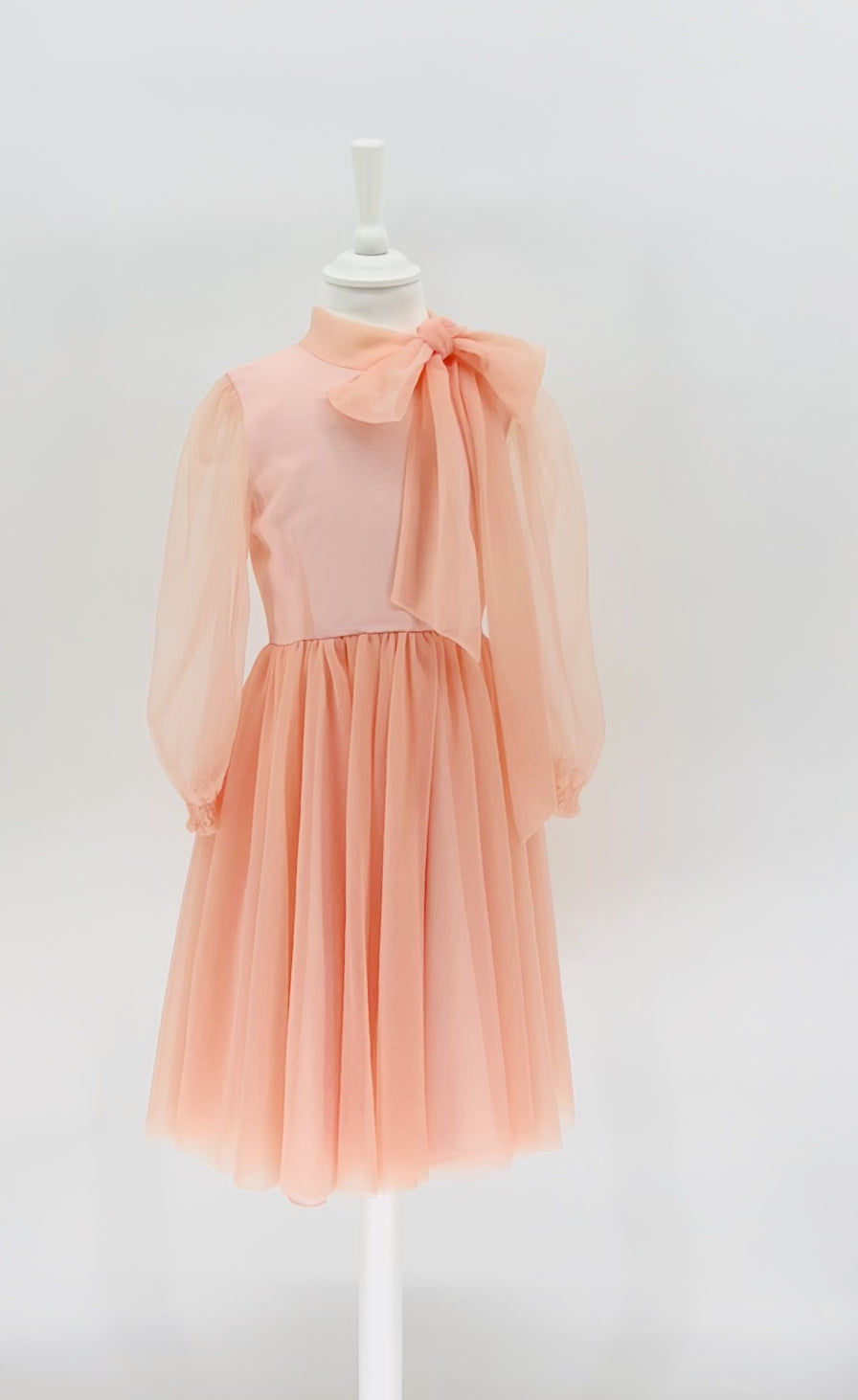 Sana Peach Dress
