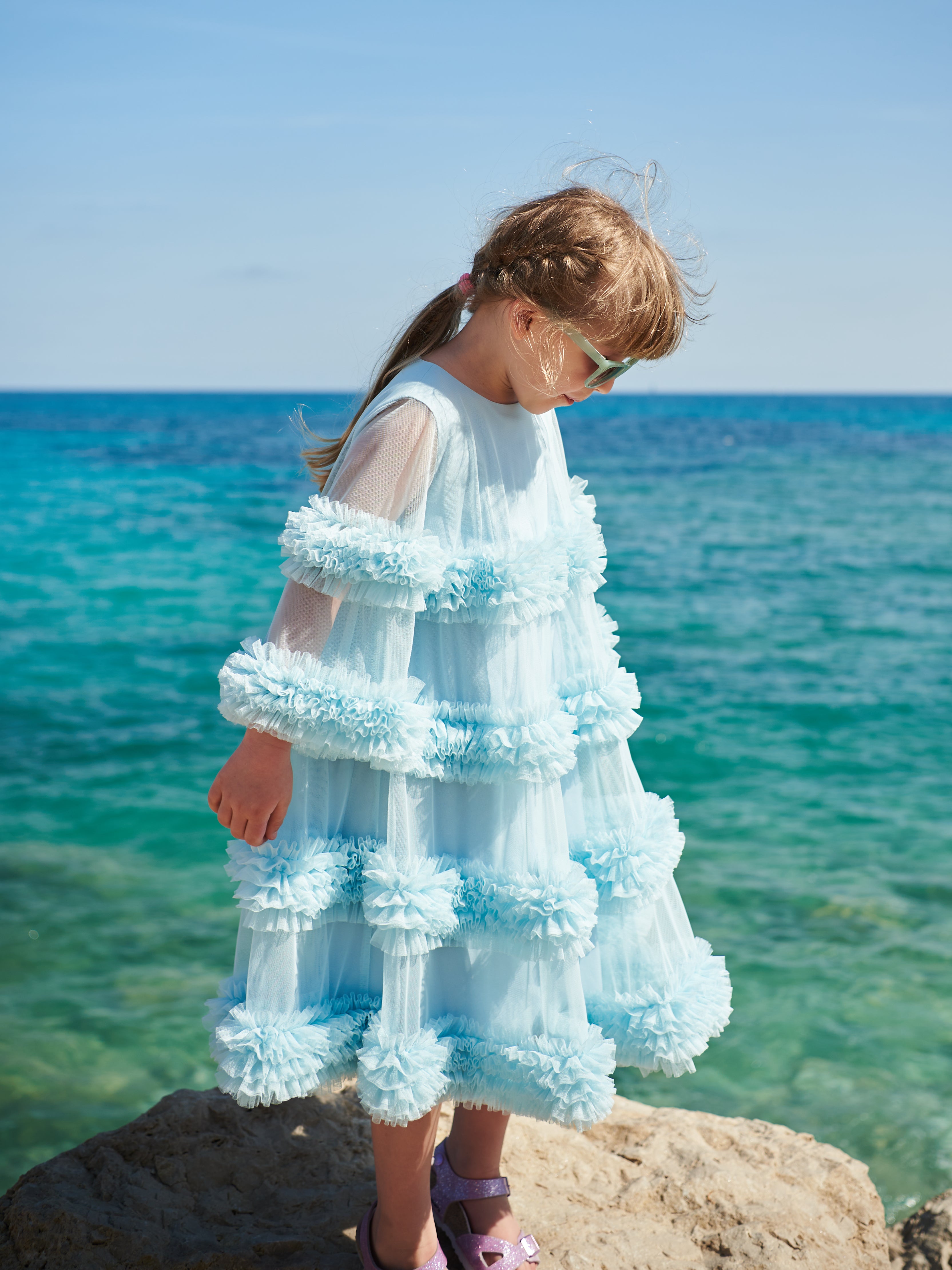 Amara Teal Dress