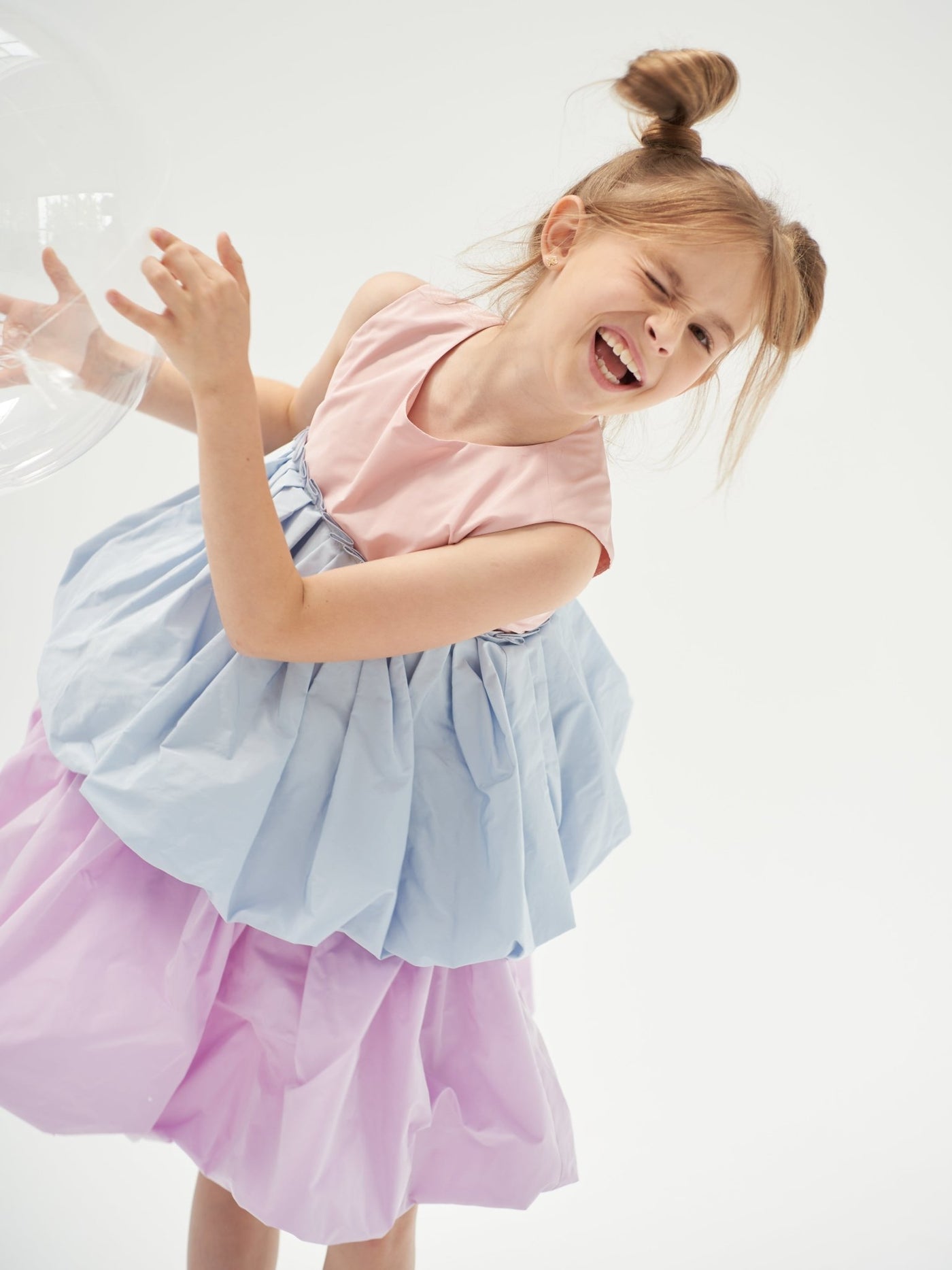 Augusta Pastel Dress - Amelie et Sophie