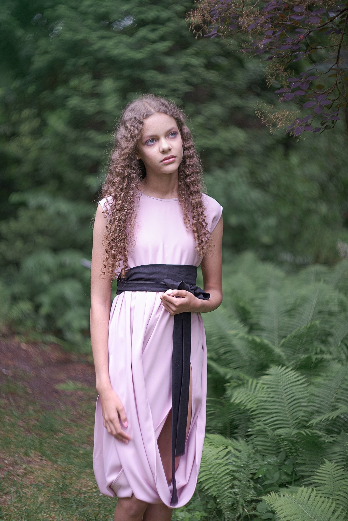 Blue Bell Dress - Amelie et Sophie