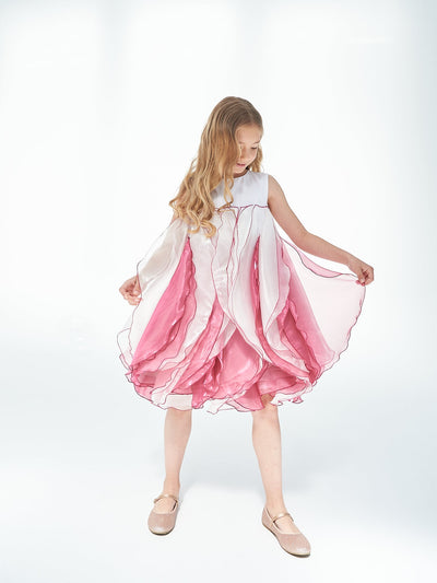 Pink Veil Dress - Amelie et Sophie